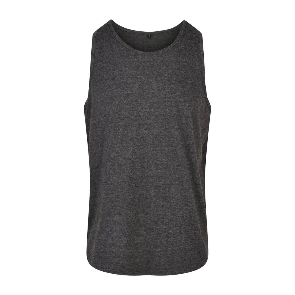 Build Your Brand Mens Plain Tank Top