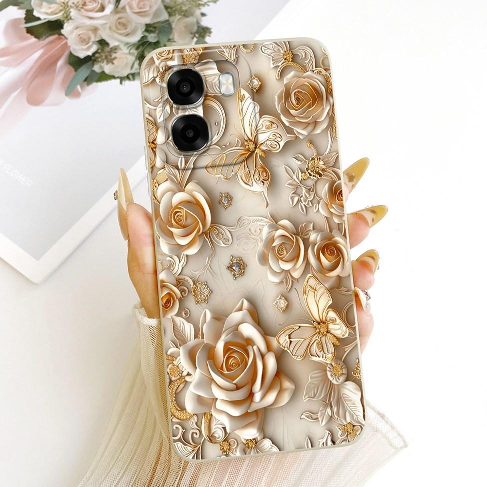 Для Oppo A6 4G CPH2817 Чехол Для Oppo A6 5G Чехол Роскошный Модный Милый Забавный Расписной Силиконовый Чехол Для Oppo A6 CPH2831 PLT120