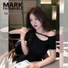 Mark Fairwhale Women's Off-Shoulder Slim Fit T-Shirt 2026 Summer Collection