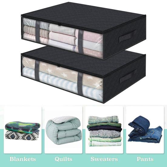 Прочный износостойкий магазин, удобный органайзер для хранения одеял под кроватью, органайзер для хранения принадлежностей для спальни, органайзер для одежды
