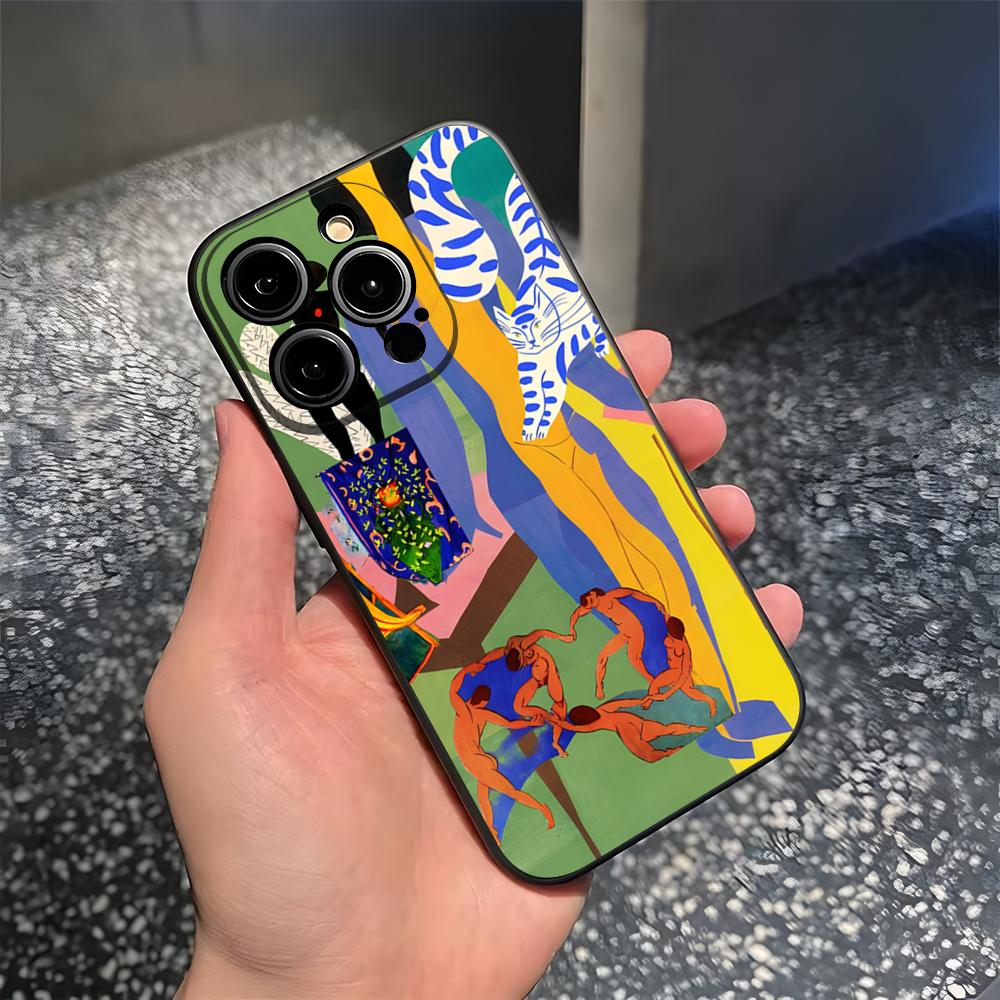 Чехол для телефона с картиной Матисса для 15 Pro Max Iphone 14 Pro Max 12 15 Plus 13 Pro 11 Xr X Xs 8 7 Plus Силиконовая задняя крышка