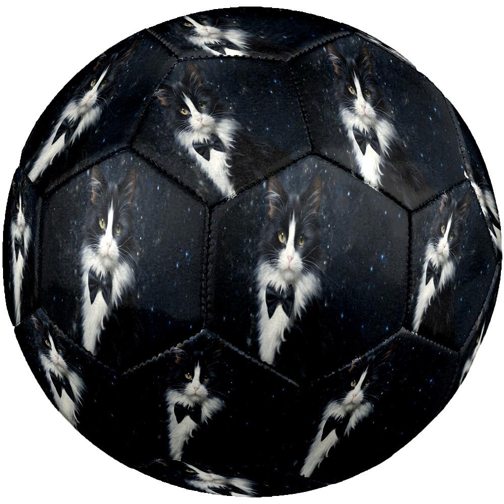 1pc Space Cat Fashion Size 5 Soccer Ball Professional Match Training Football Indoor &Outdoor Sports Ball Lightweight Durable c6593