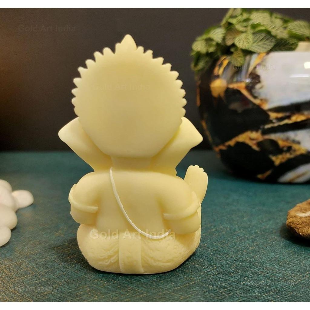 Ganesha Idol for Car Dashboard,Lord Ganpati Diwali Gifts, Home Decor, Office Desk, House Warming