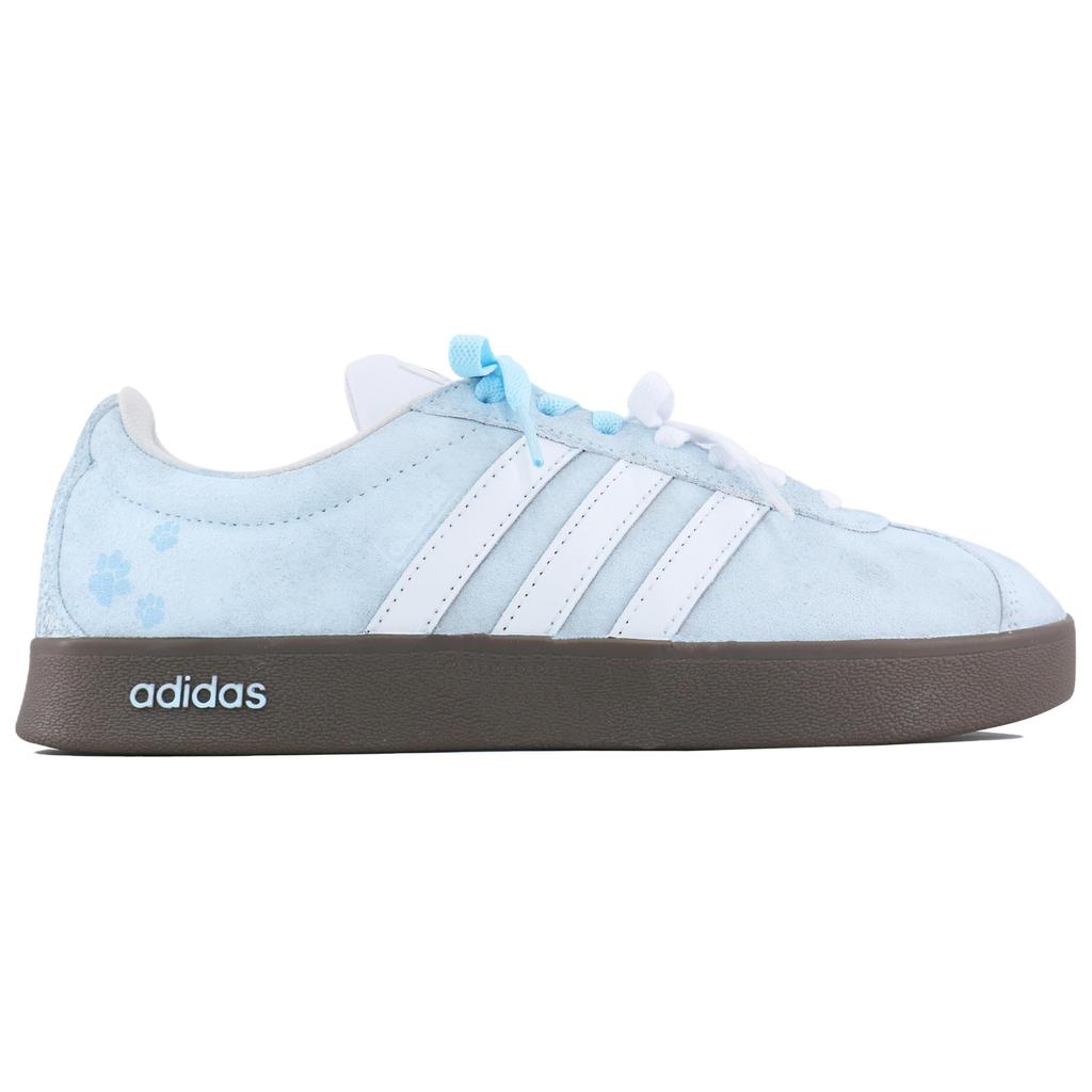 adidas VL COURT 2.0 Стильные амортизирующие износостойкие низкие кеды для скейтбординга Унисекс Синий Розовый HQ1802(Team1798-)