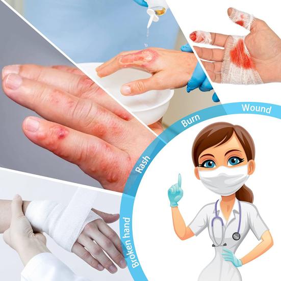 Гипсовая повязка на руку для взрослых Водонепроницаемая повязка для душа Гипсовая повязка Защитный рукав Многоразовая хирургия Запястье Рука