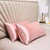 2Pcs Pillowcase Pillow Cover Satin Hair Beauty Pillowcase Comfortable Pillow Case Home Decor Pillow Covers Cushions Home Decor
