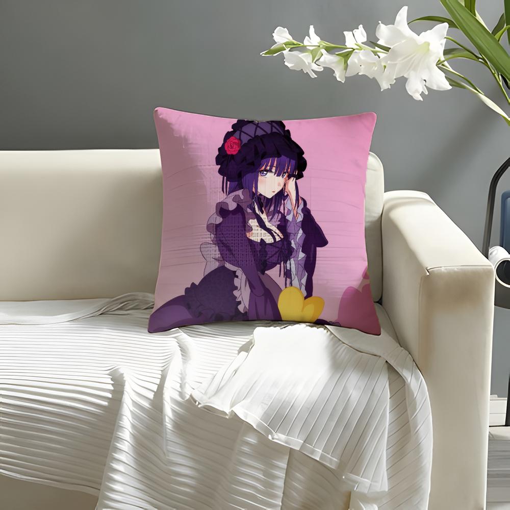 My dress up darling Movie Sticky Pillow Case Natural Linen Organic Fabric DoubleSided Printing Sofa Home Decor Cushion Cover