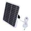 20W Wall Solar Panel IP68 Waterproof Monocrystalline Solar Panel Charger with 9.8ft Charging Cable