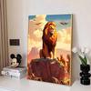 Disney 5D DIY Алмазная мозаика Король Лев Камень Гордости Классическая Сцена Иллюстрация Мультфильм Полная Алмазная Мозаика Алмазная Живопись Искусство Настенное УкрашениеНабор