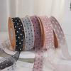 Polka Dots Print Polka Dots Ribbon Party Decoration Chiffon Lace Ribbon Flower Tie Ribbon  Gift