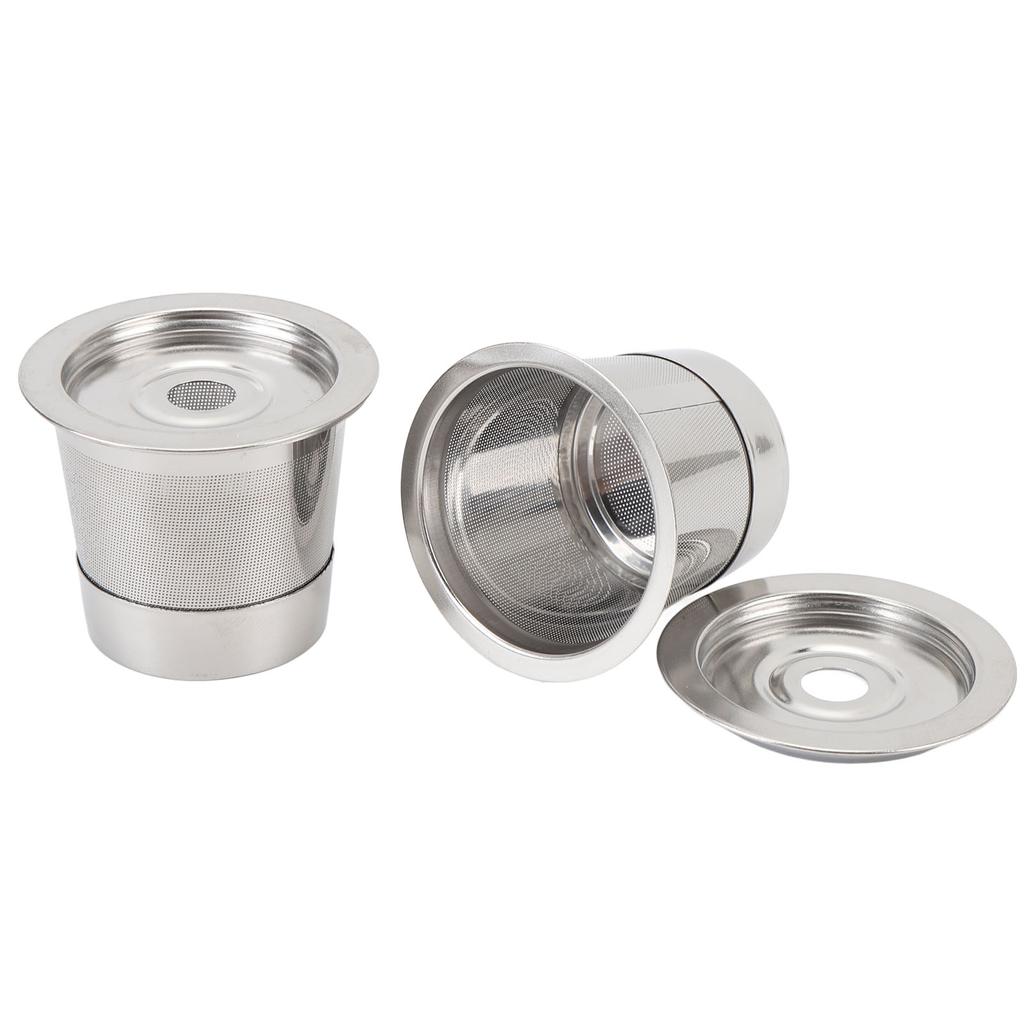 Reusable Coffee Pod 304 Stainless Steel Easy To Clean Reusable Coffee Capsule for Coffee Maker