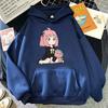 2025 New Anime Anya Forger 2D Hoodies Women Girl Long Sleeve Sweatshirt Female Casual Loose Hoodies Fashion Pullovers Tops