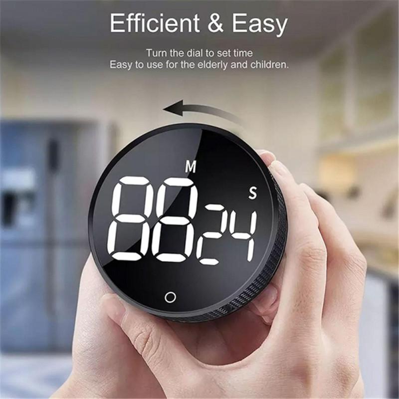Светодиодный цифровой магнитный ЖК-дисплей, кухонный таймер для приготовления пищи, душ, тренировка, секундомер, будильник, электронные часы для приготовления пищи, таймер обратного отсчета