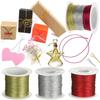 Making Tying Rope Tag Line Christmas Strap Ribbon Packaging Thread Metallic Cord Tinsel String