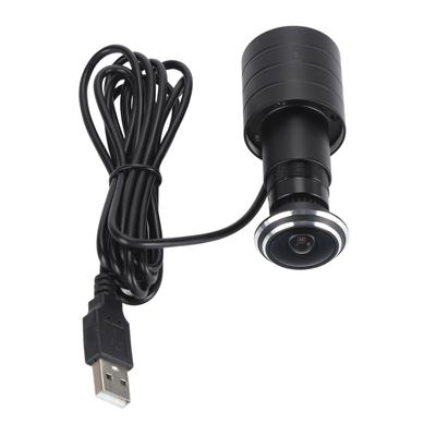 Дверной глазок с широкоугольным входным глазком 1080P HD 2MP Plug and Play Дверной глазок с камерой USB