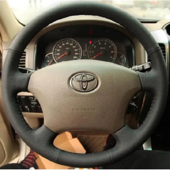 Пришивная кожаная чехол на руль автомобиля Для Toyota Land Cruiser Prado 120 Land Cruiser (2003-2007) Такома(2005-2011)