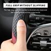 Car Steering Wheel Cover, 15 Inch Leather Breathable Auto Steering Wheel Protector, Comfortable Non-Slip Vehicle Steering Wheel Covers, Universal