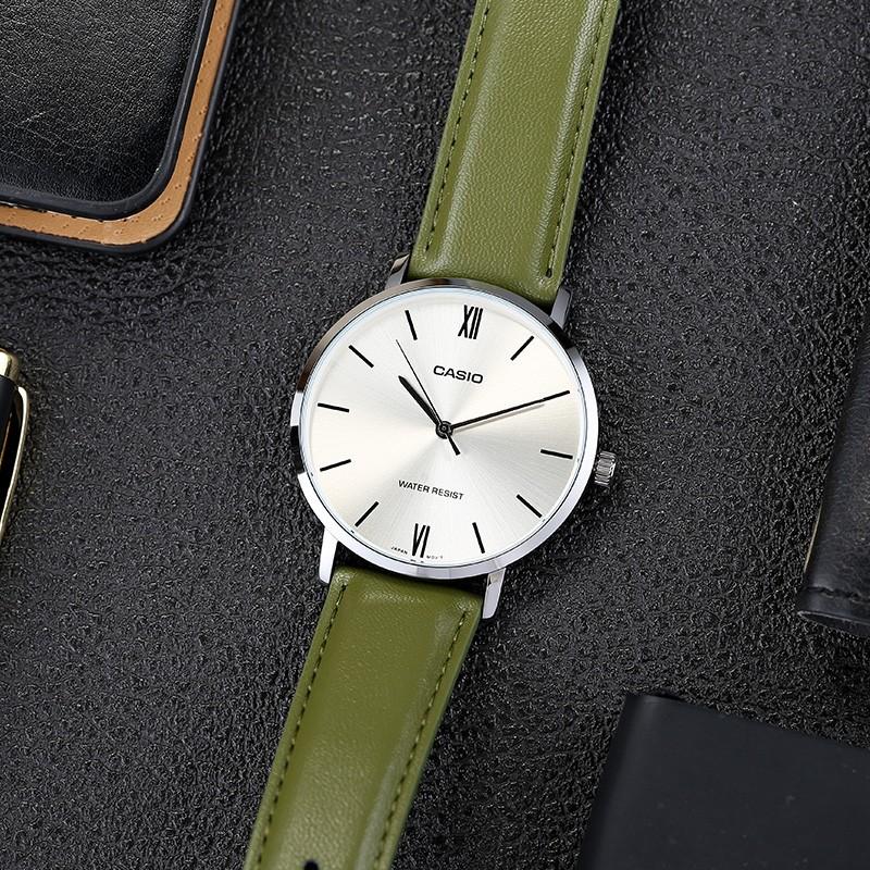Casio Мужские часы стандартной серии Серебристые MTP-VT01L-3B MTP-VT01L-3B