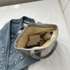 Вельветовая сумка через плечо для женщин, большая вместимость, модная, свежая и простая полосатая бархатная сумка для студентов, сумка-тоут для искусства и отдыха