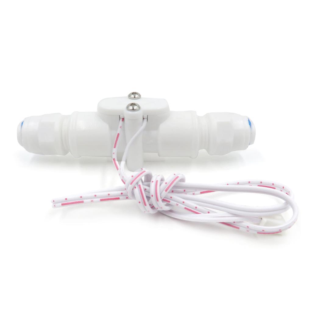 Датчики расхода воды с быстрым соединением 1/4 дюйма, пищевые переключатели, расходомер Холла, счетчик жидкости 0,3-6 л/мин