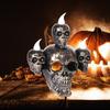Статуэтка-держатель в виде черепа Декор для вечеринки Поставка для фестиваля Домашние реквизиты
