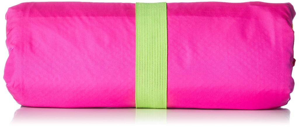 Foldable Eco Pink [Flapper] Bag, Large, Neon, Women's,