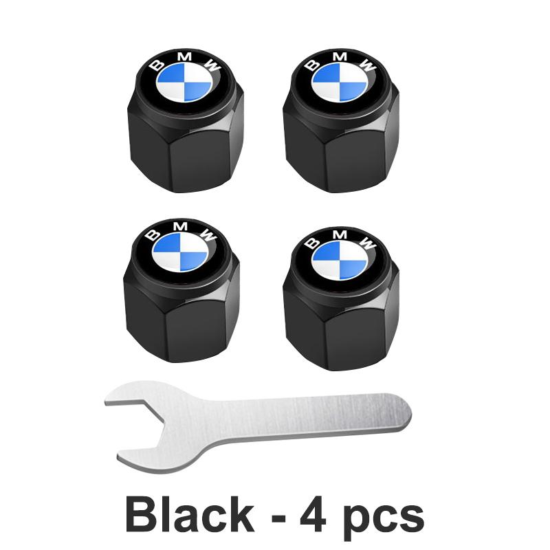 Для BMW E30 E38 E39 E46 E60 E61 E90 X5 X6 E70 E83 F30 F32 Колпачок вентиля шины автомобиля Металлическая декоративная наклейка Аксессуары для модификации