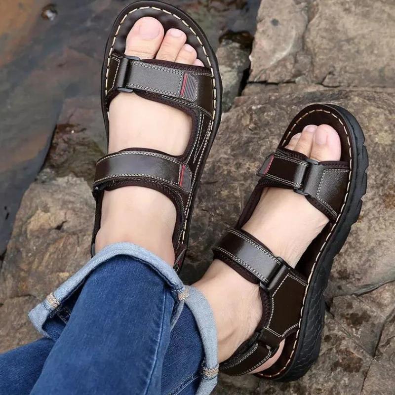 Модная обувь для мужчин ПВХ с открытым носком мужские сандалии на плоской подошве высокое качество оригинальная роскошь H японская скидка большой размер дорогие новое поступление 39