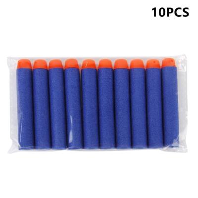 10 шт./пакет 7,2 см мягкая игрушка дартс с полой головкой для бластеров Nerf N-strike Elite Series