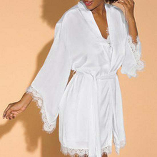 Шелковый цветочный комплект пижамы: Золотой топ-камисоль из 5 предметов со встроенным бюстгальтером