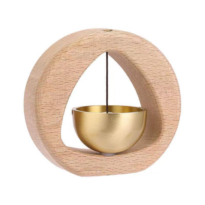 Wind Chime Dopamine Brass Japanesestyle For Bedroom Entrance Door Decoration