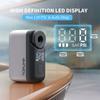 TOPUMP TB2 PRO Mini Portable Electric Pump for Bike Cordless Tire Inflator 120PSI Max 450mAh Battery with Sreen Fast Charging