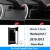 For Mazda 3 Axela 10-13 Mazdaspeed 3 Piano Black Air Outlet Gear Shift Door Handle Window Lift Panel Suits Car Interior Sticker