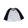 Baby Autumn Shoulder Sleeves Long-Sleeved T-Shirt Children'S Autumn Outdoor Casual Overalls Two-Piece Set Baby Outing Clothes