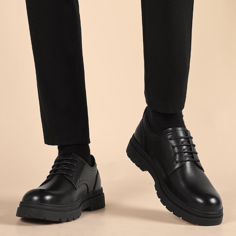 Модные нескользящие мужские туфли для ходьбы, оксфорды на шнуровке с острыми носами, классическая мужская деловая обувь, новое поступление, мужская деловая обувь