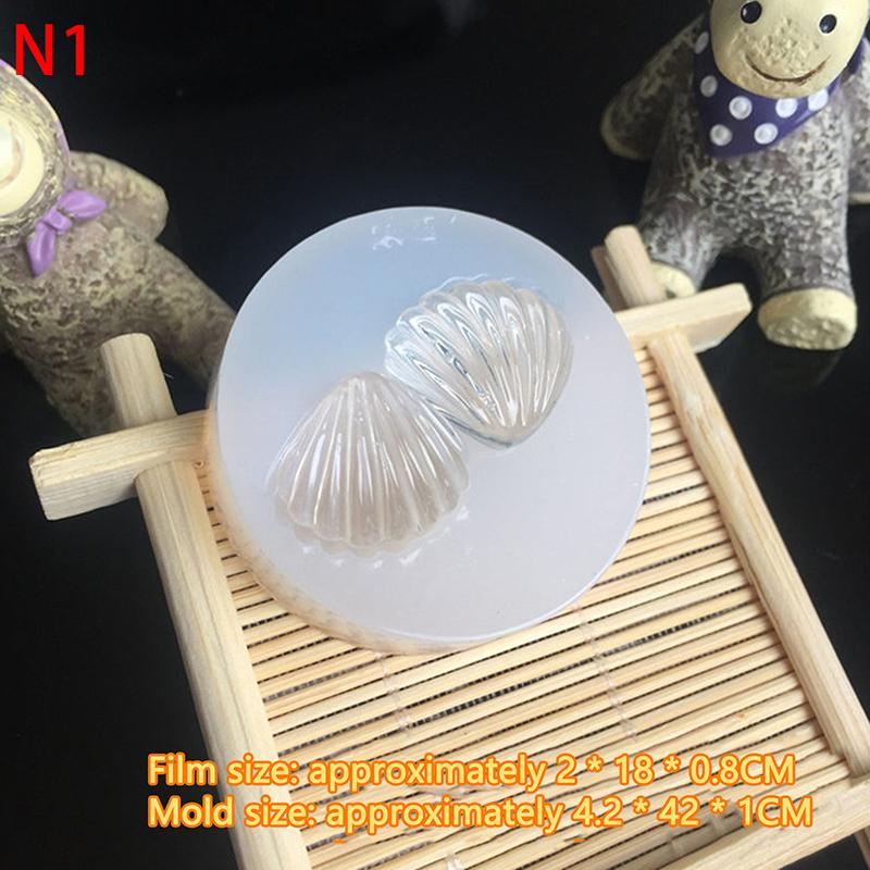 Силиконовая форма для самостоятельной работы, ракушка, морская звезда, ракушка, силиконовая форма для шоколада, форма для выпечки, инструменты для украшения торта из помадки, формы для художественного творчества из глины и смолы