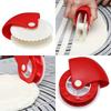 1PC Kitchen Tools Pastry Cutting Wheel Pizza Roll Edge Wheel Roller Cutting Baking Tools Manual Twist Wheel Pasta Cutter
