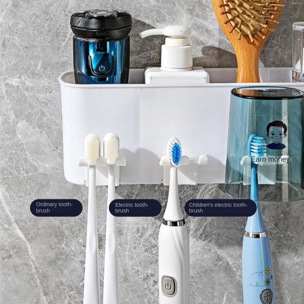 Настенный набор стаканов для полоскания рта для семьи, водонепроницаемый держатель для стаканов для полоскания рта, новый держатель для зубных щеток