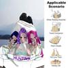 1pc hunter x (19) Blanket Soft Warm Throw for Home, Office, Travel All Season Cozy Bedding Gift, Office Cozy AccessoryB1