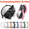 Чехол из ТПУ + нейлоновый ремешок с петлей для Samsung Galaxy Watch 7, 4, 5, 6, 40 мм, 44 мм, силиконовый бампер из ТПУ, защита экрана, полные аксессуары