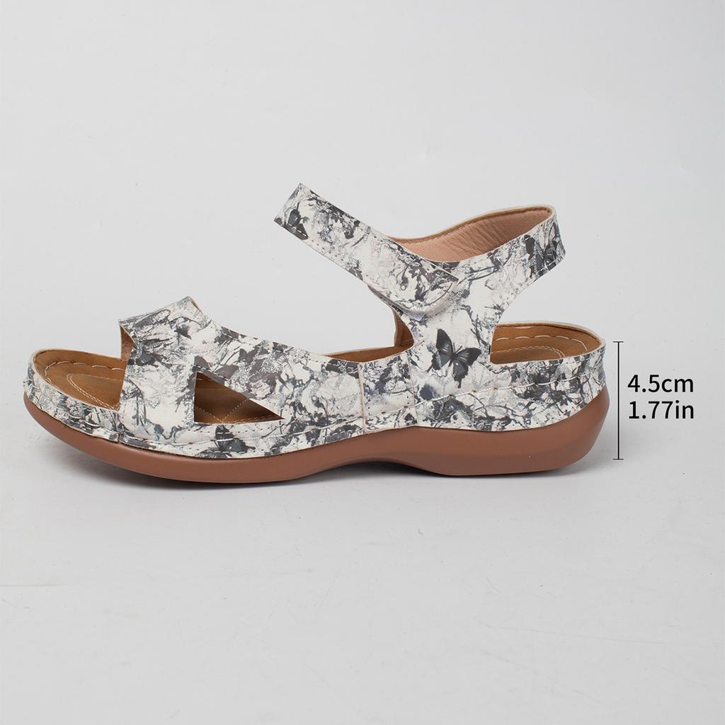 Модные летние женские сандалии 2025 Дышащая женская обувь Обувь с открытым носком для женщин Обувь на танкетке Женская обувь Вечеринка Женские сандалии Обувь