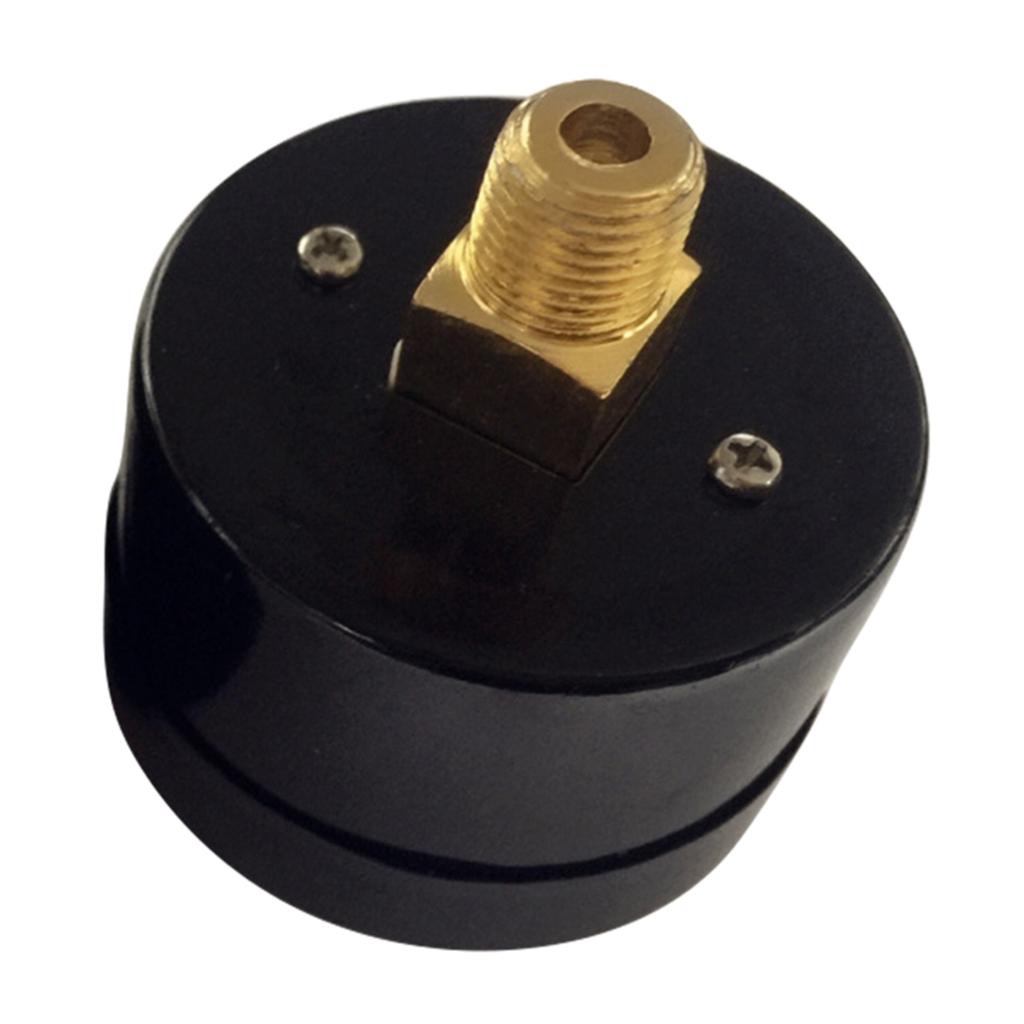 Воздушный компрессор пневматический гидравлический манометр жидкости 0-12Bar 0-180PSI задний монтаж манометр жидкости профессиональный