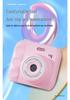HD Dual Camera Instant Digital Camera for Students - Cute Design, Photo Upload to Phone