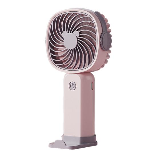Handheld Fan with 3 Adjustable Speeds Strong Airflow Low Noise Compact Design Portable Table Fan Personal Air Cooler