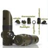 Multi-function Whistle - Whistle, Compass, Lamp, Thermometer
