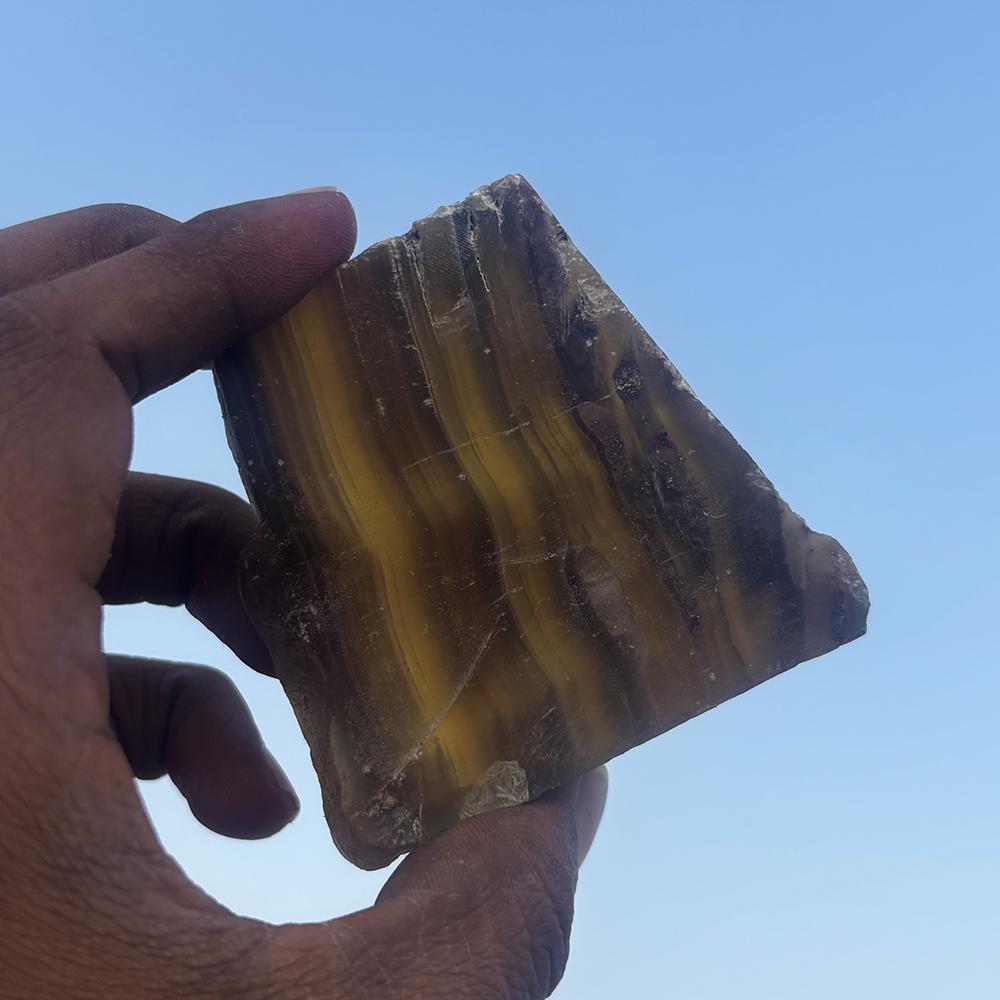 Natural Multi Color 722.15 Ct Fluorite Rough Uncut Rough Gemstone