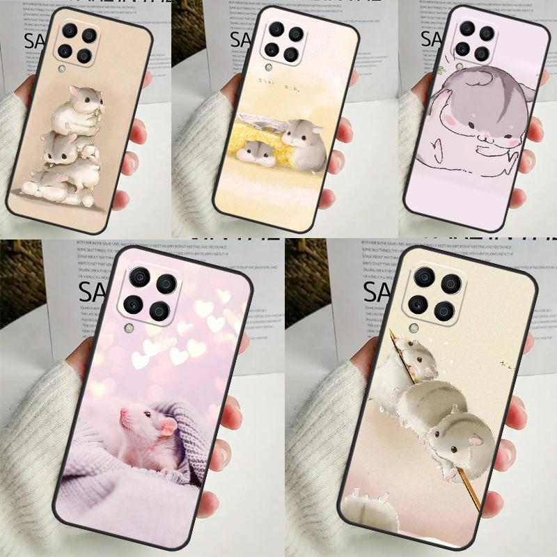 Hamsters For Samsung Galaxy M21 M51 M12 M32 M52 M13 M23 M33 M53 M34 M54 M30s M31s M15 M55 M20 Case