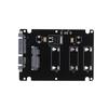 mSATA To SATA Enclosure mSATA To 2.5 SATA Adapter SSD Hard Drive Converter To SATA 3.0 Card with Case (Not Inclube Hard