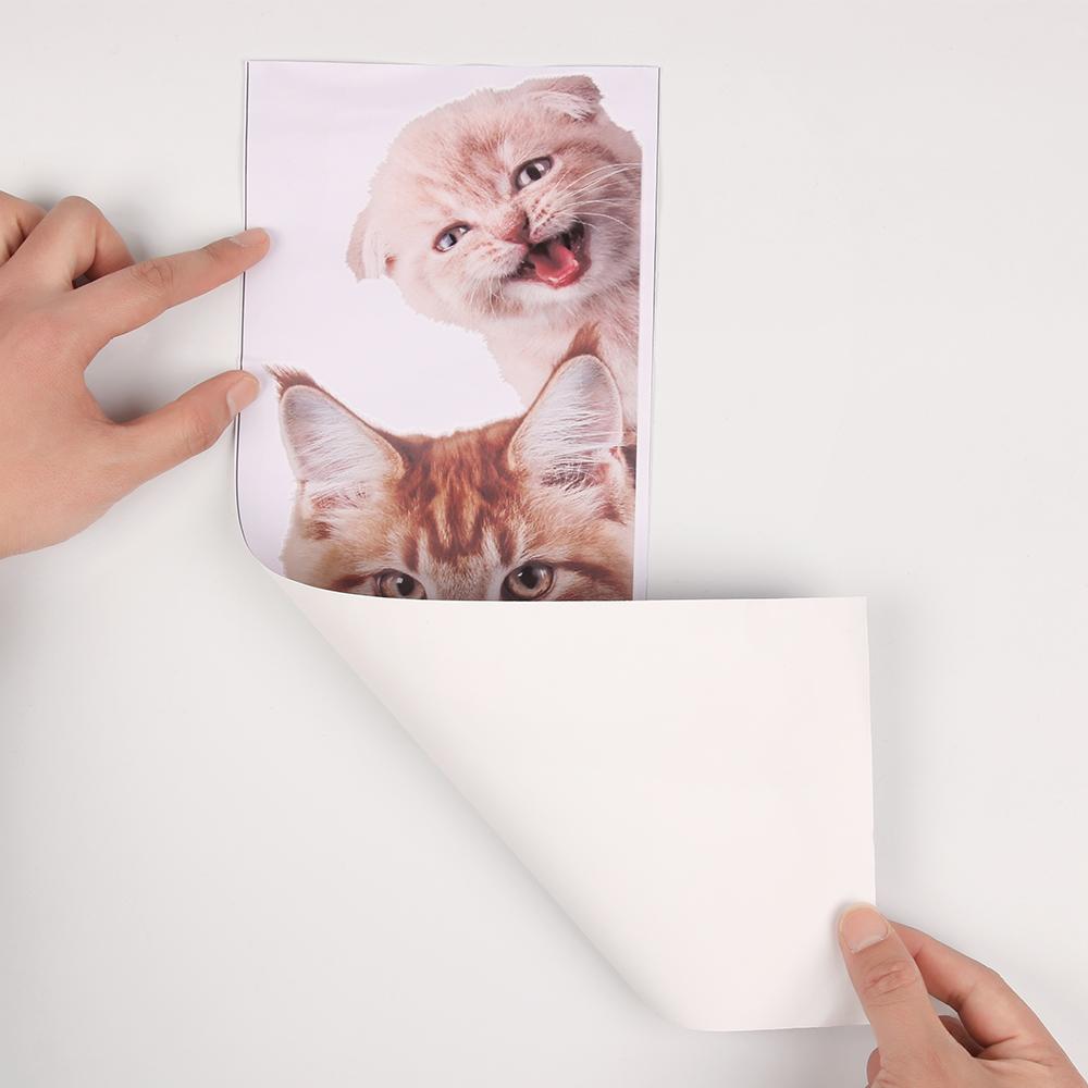 1шт DIY украшения для холодильника настенное искусство собака 3D наклейка на стену смешные животные настенные обои