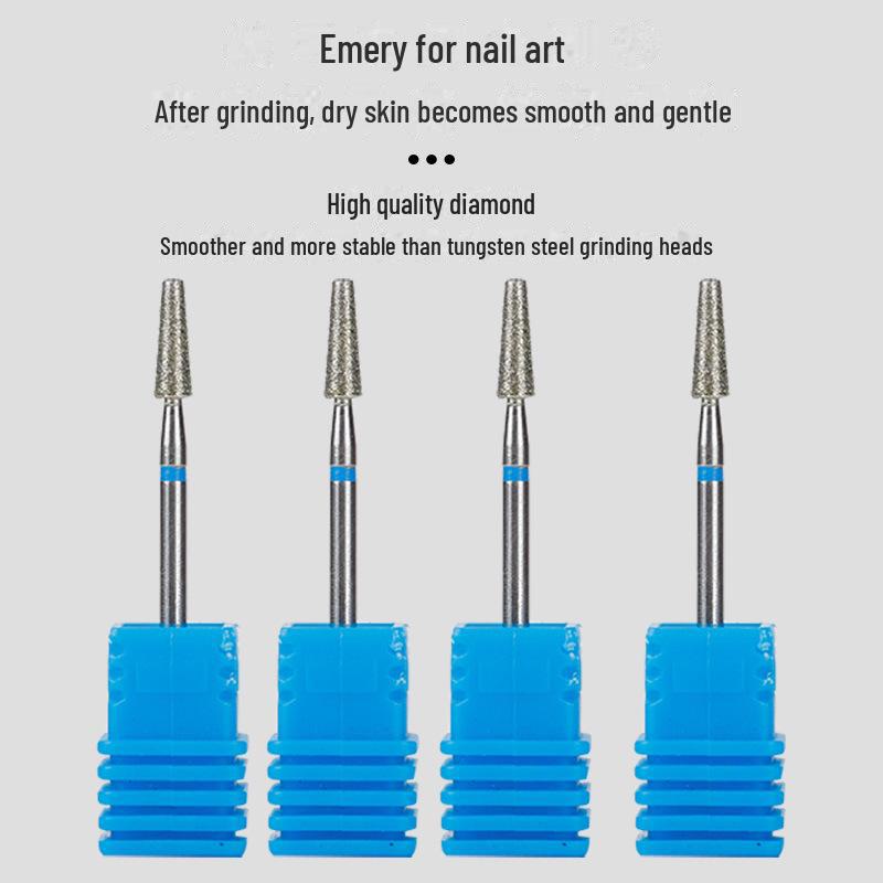 Алмазная насадка для полировки ногтей - насадка для маникюрного инструмента с бесплатной доставкой, 1 шт.